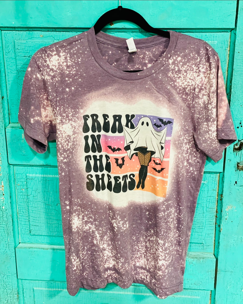Freak In The Sheets Bleached Tee