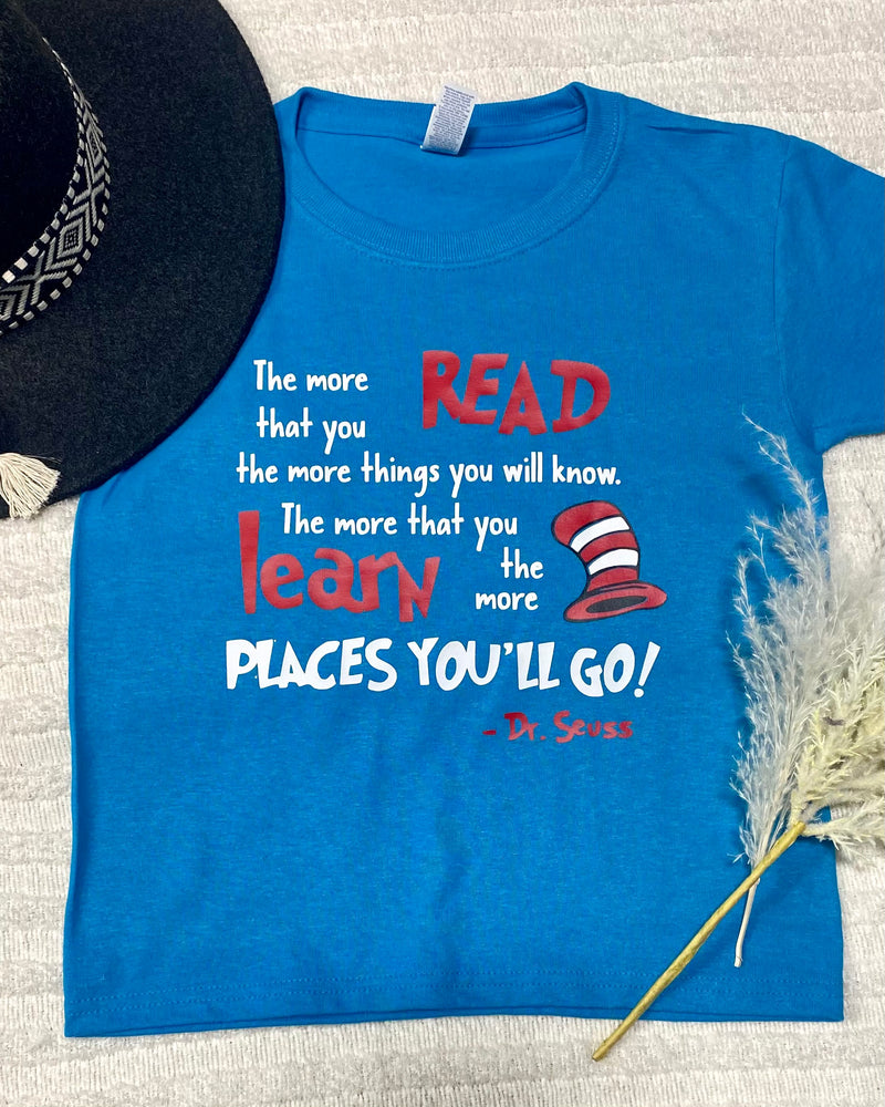 Kids The More You Read Tee