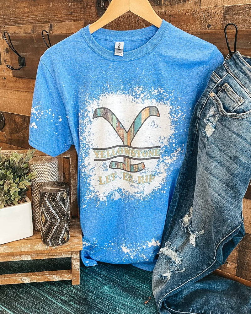 Yellowstone Lover Bleached Tee