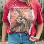 Ride It Like You Stole It Bleached Tee