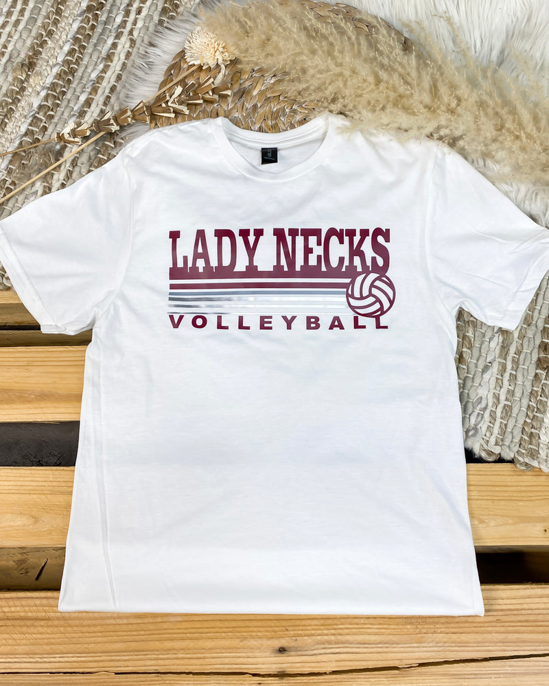 Lady Necks Volleyball Tee