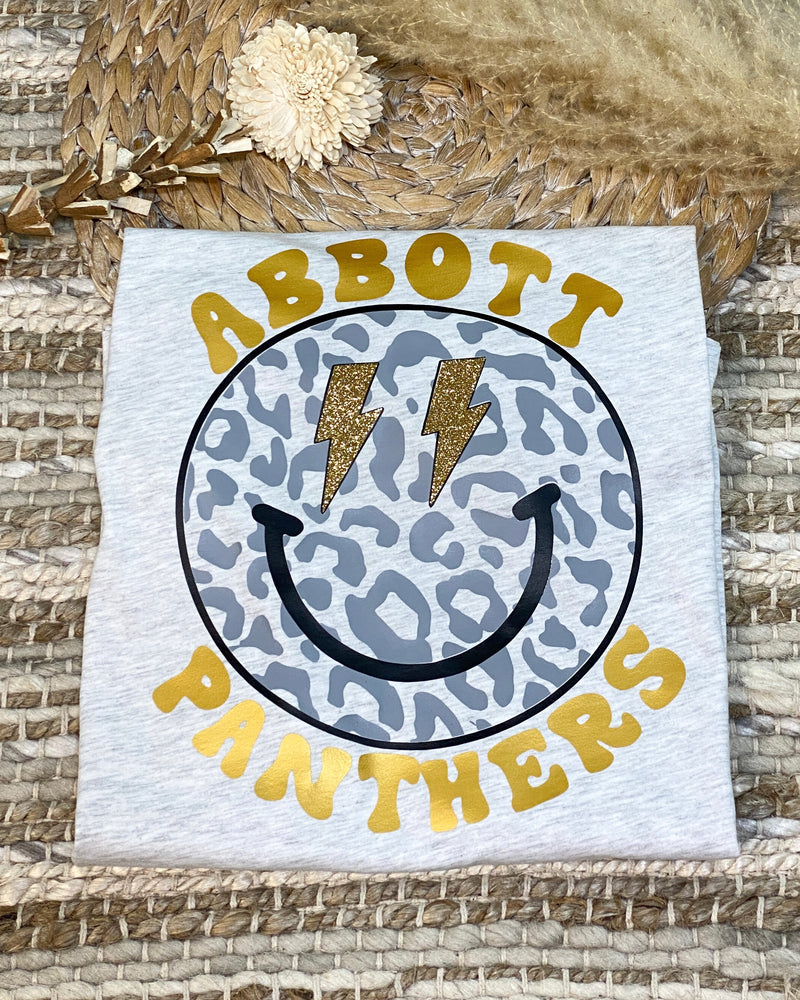 Happy To Be Abbot Panthers Spirit Tee